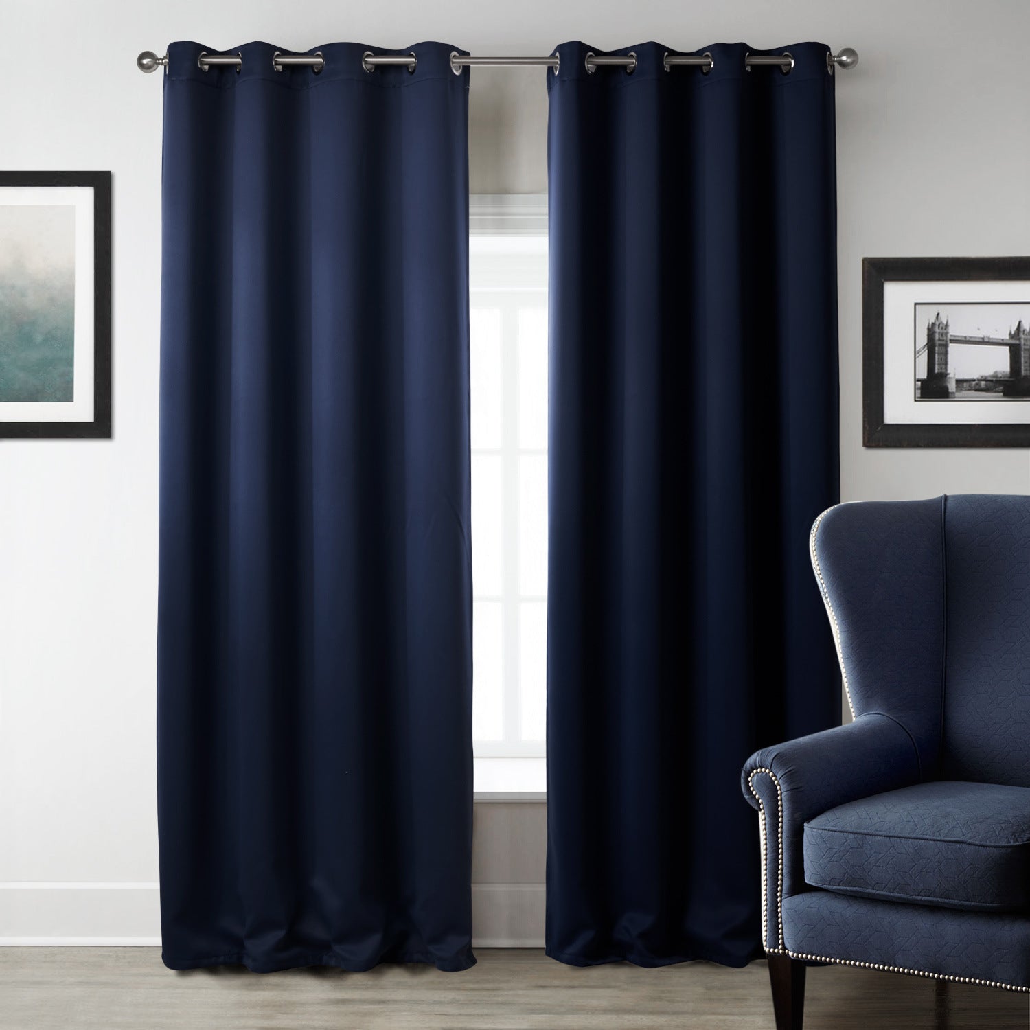 Midnight Luxe Blackout Curtains