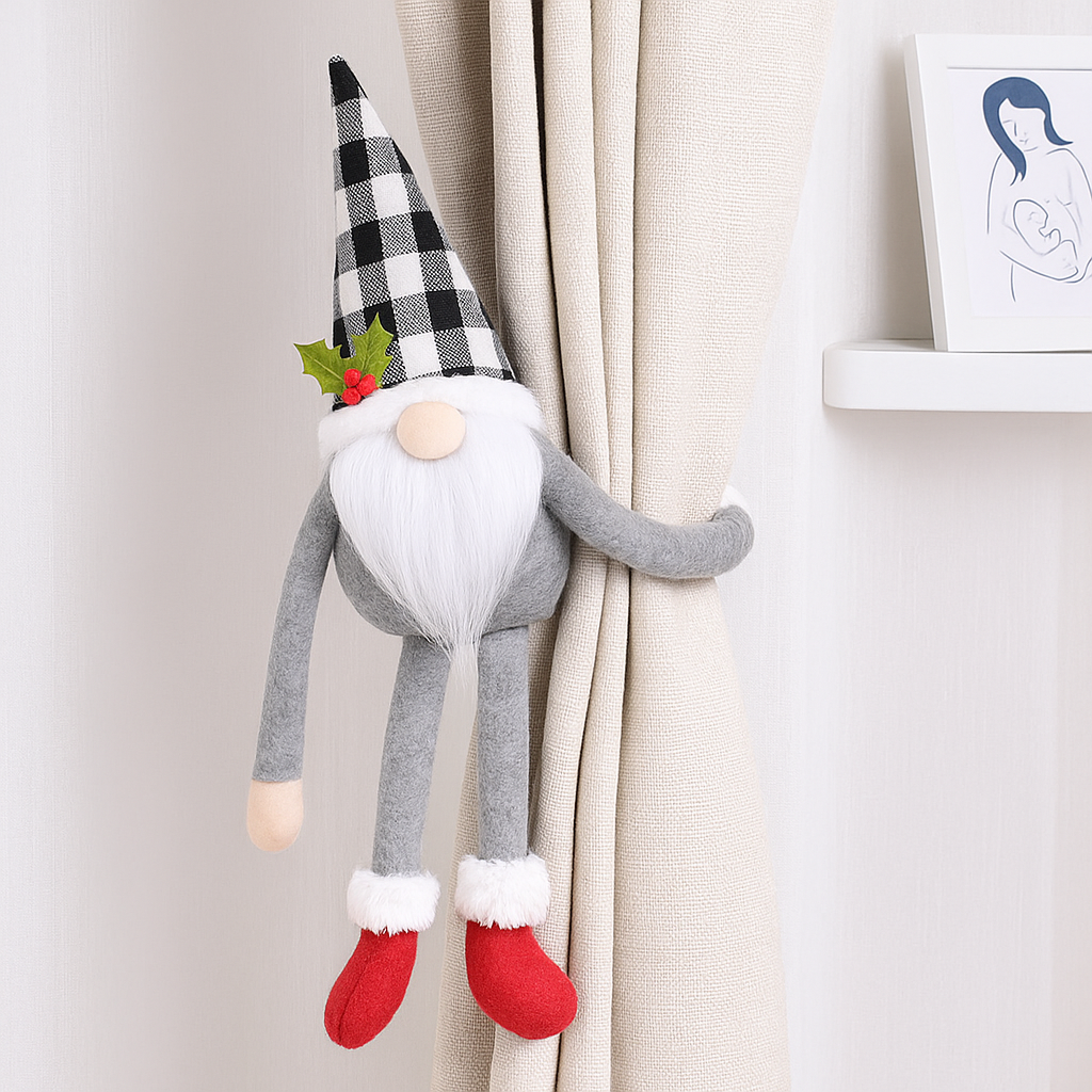 Holiday Gnome Tieback