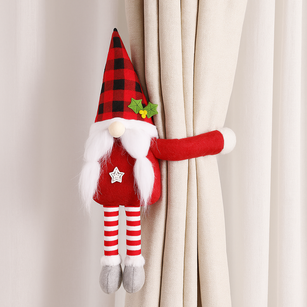 Holiday Gnome Tieback